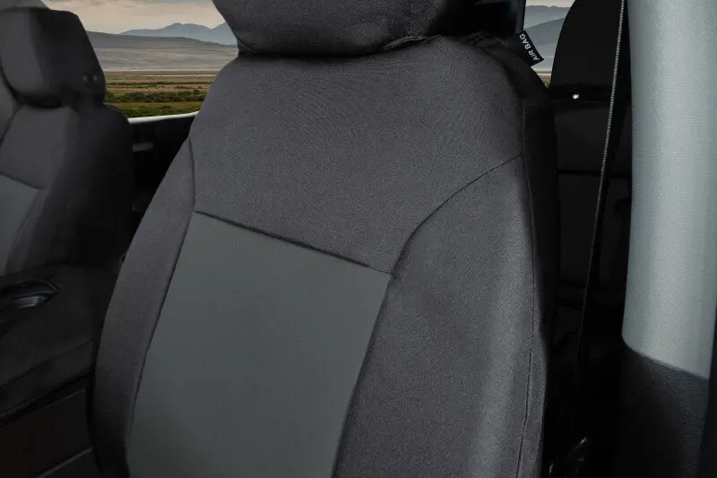 Covercraft Endura Precisionfit Front Seat Covers For 2019–2024 Subaru Ascent – Black/Charcoal 1