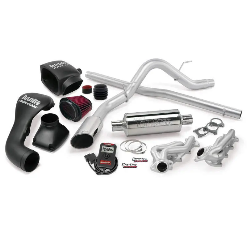 Banks Powerpack System For 2004–2008 Ford F-150 5.4L – Includes Ecsb Tuning, Stainless Exhaust & Chrome Tip 1