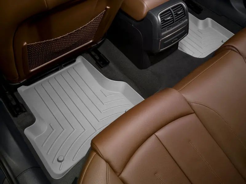 Weathertech Rear Floor Liner – Universal Grey Fit 1
