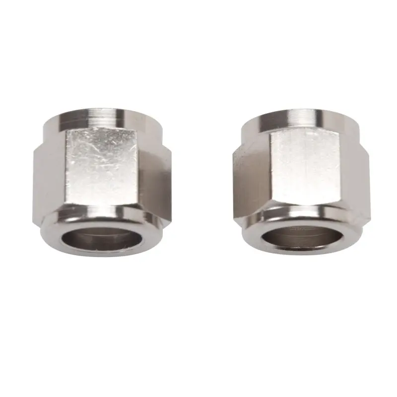 Russell Performance -8 An Tube Nuts – 1/2" Od, Endura Coated, Sold In Pairs 1