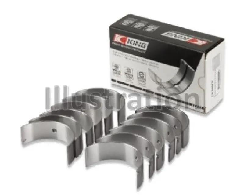 King Connecting Rod Bearings For Nissan Rb30 And Vg30 Engines (+0.25Mm Oversize) 1