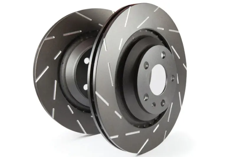 Ebc Slotted Front Brake Rotors For 2016–2020 Cadillac Ct6 2.0L Turbo Models 1