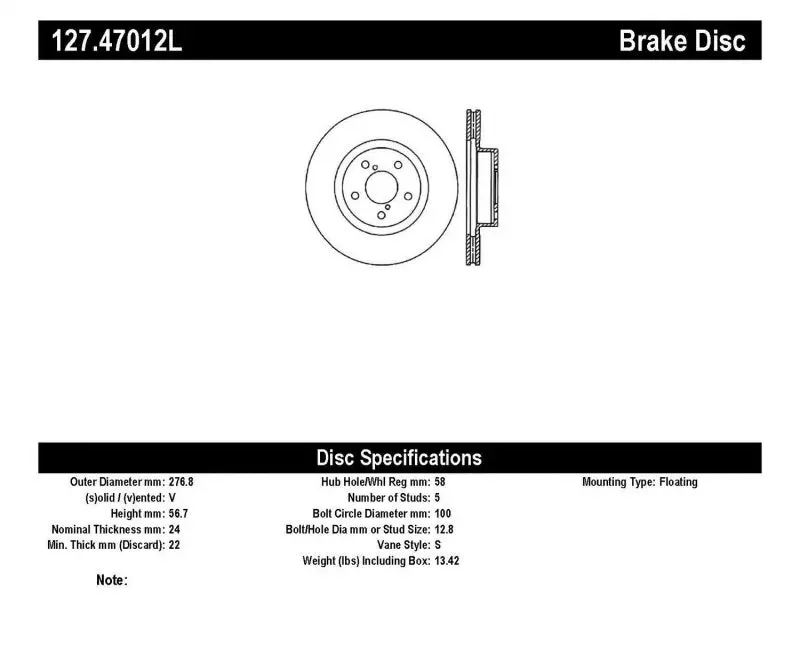 Stoptech Performance Slotted And Drilled Brake Rotors For Sport Applications 1