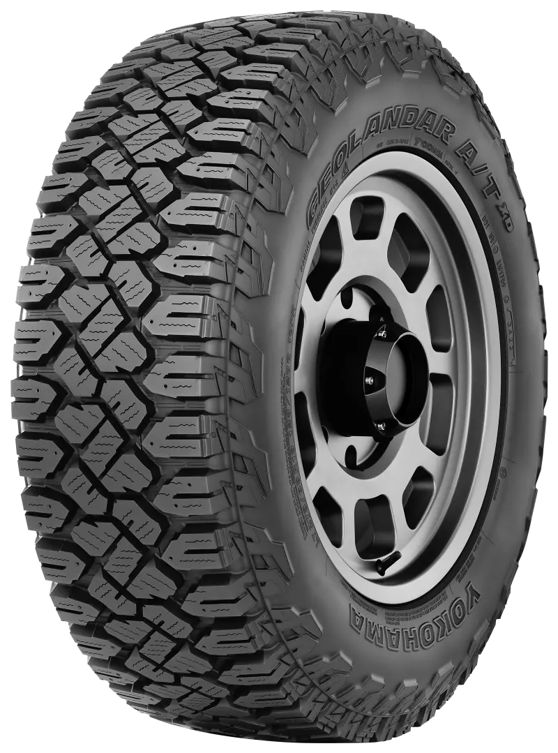Yokohama Geolandar A/T Xd Lt265/65R18 All-Terrain Tire – Load Range E, 122/119Q Rating 1