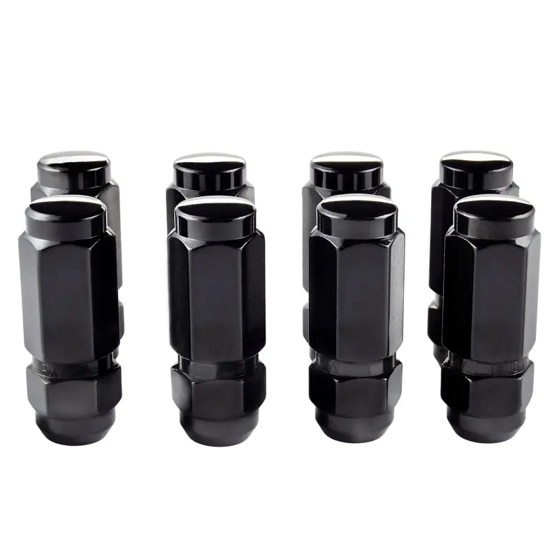 Mcgard Black Hex Lug Nut Set – Cone Seat, 9/16"-18 Thread, 7/8" Hex, 2.5" Length (8-Pack) 1