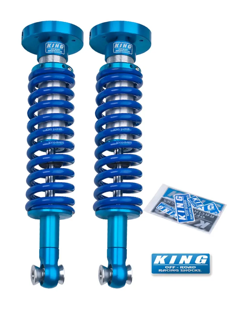 King Shocks 2.5″ Internal Bypass Coilovers For 2004–2008 Ford F-150 2Wd Front Axle (Pair) 1