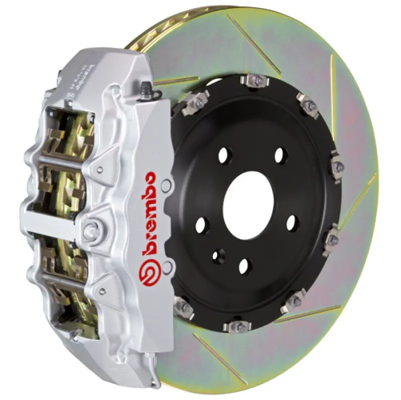 Brembo Gt Front Big Brake Kit — 380X34Mm Two-Piece Slotted Rotors, 8-Piston Calipers — Fits Bmw E60/E61 5-Series (2004–2010, Excluding Xdrive & M5) 1