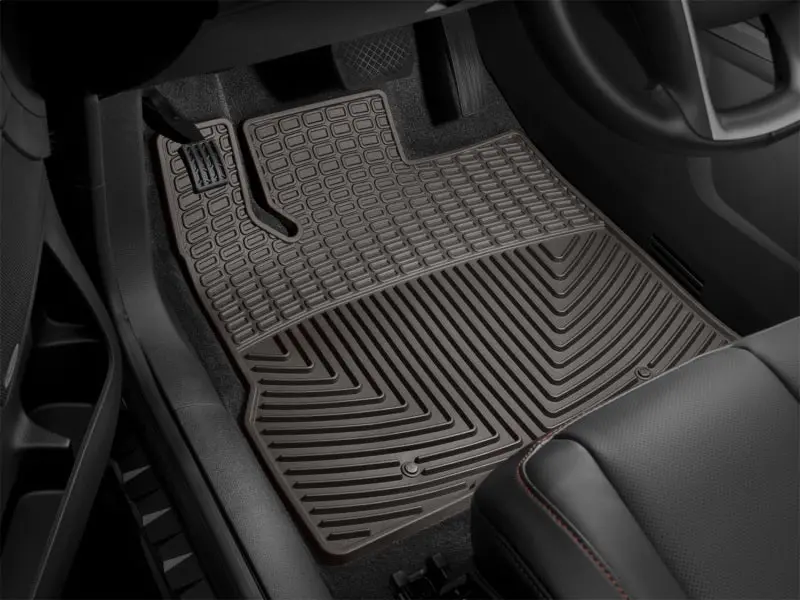 Weathertech 2020+ Kia Telluride Front Rubber Mats - Cocoa 1