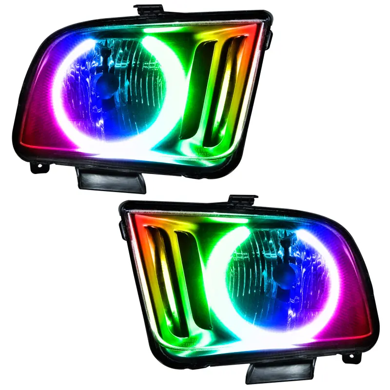 Oracle Colorshift Smd Headlight Kit For 2005–2009 Ford Mustang – No Controller Required 1