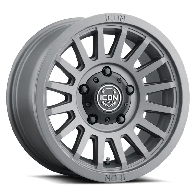 Icon Recon Slx Alloy Wheel – 17X8.5", 6X5.5", 0Mm Offset, Charcoal Finish, For Off-Road Applications 1