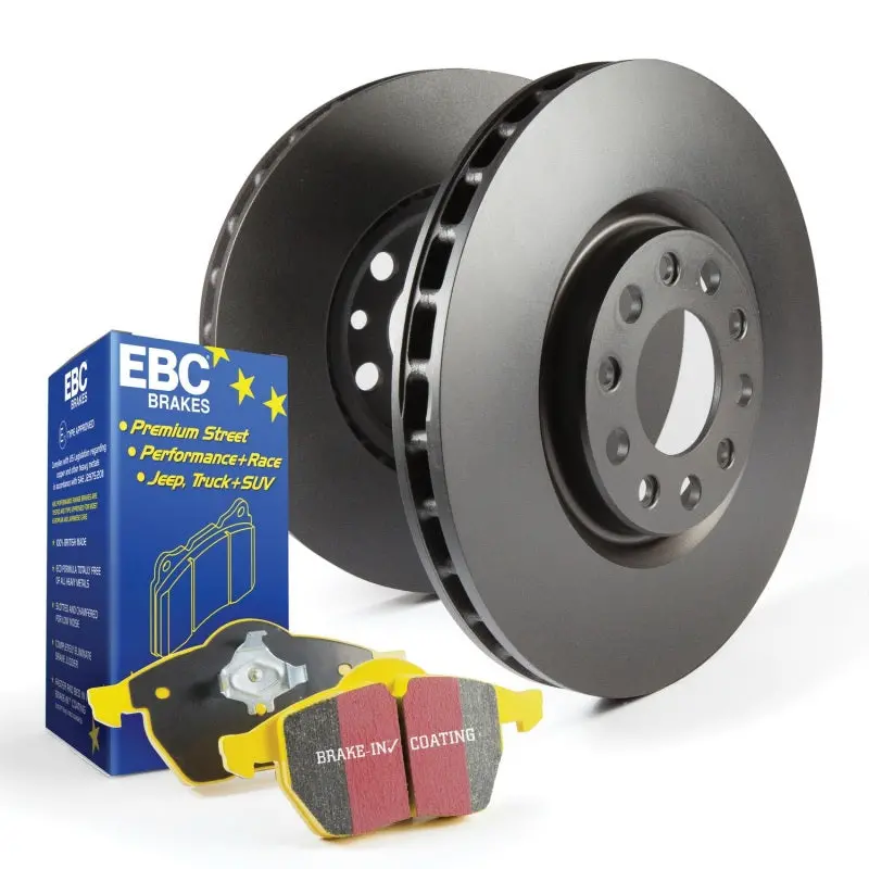 Ebc Yellowstuff High-Performance Brake Pad & Rk Rotor Kit For Nissan S13 Silvia/180Sx 1