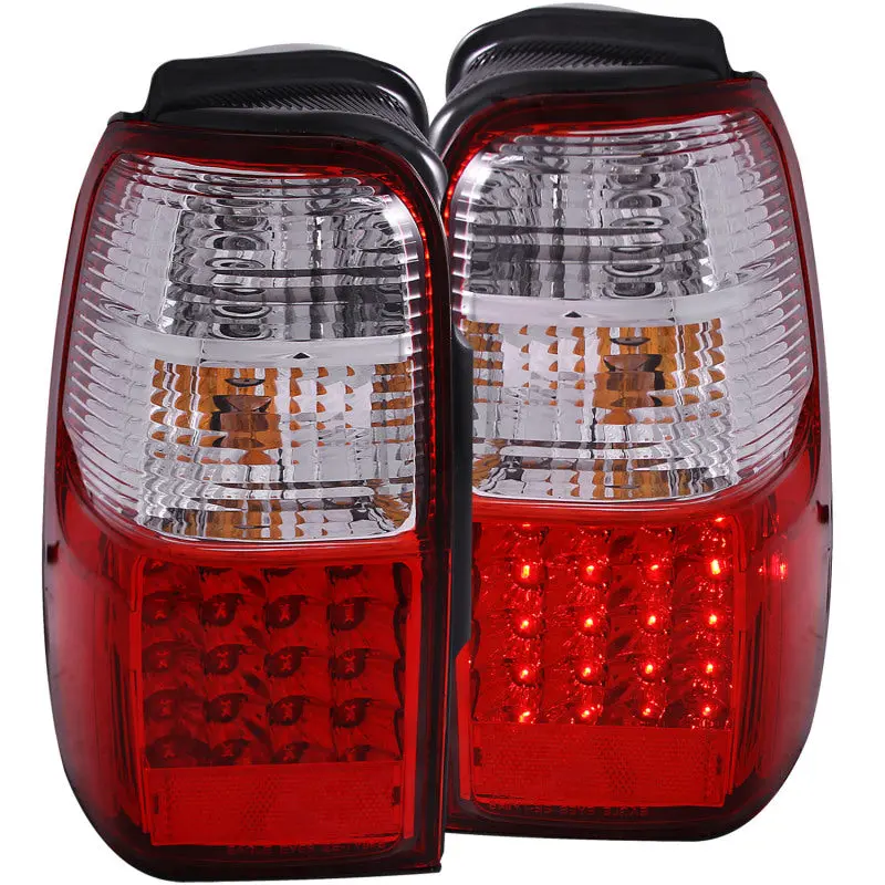 Anzo Led Taillight Assembly — Red/Clear Lens, Plug-And-Play Fit For 2001–2002 Toyota 4Runner 1