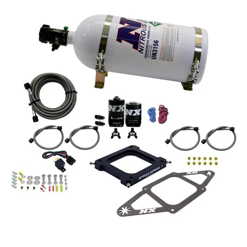 Nitrous Express Assassin Plate Nitrous System — Supports Up To 750 Hp, Includes 10-Lb Bottle And Rnc Controller 1