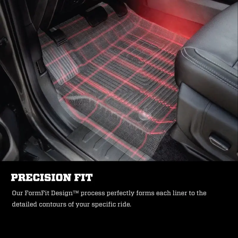 Husky Liners 04-08 Ford F-150 Supercrew Cab X-Act Contour Front Floor Liner (Black) 2