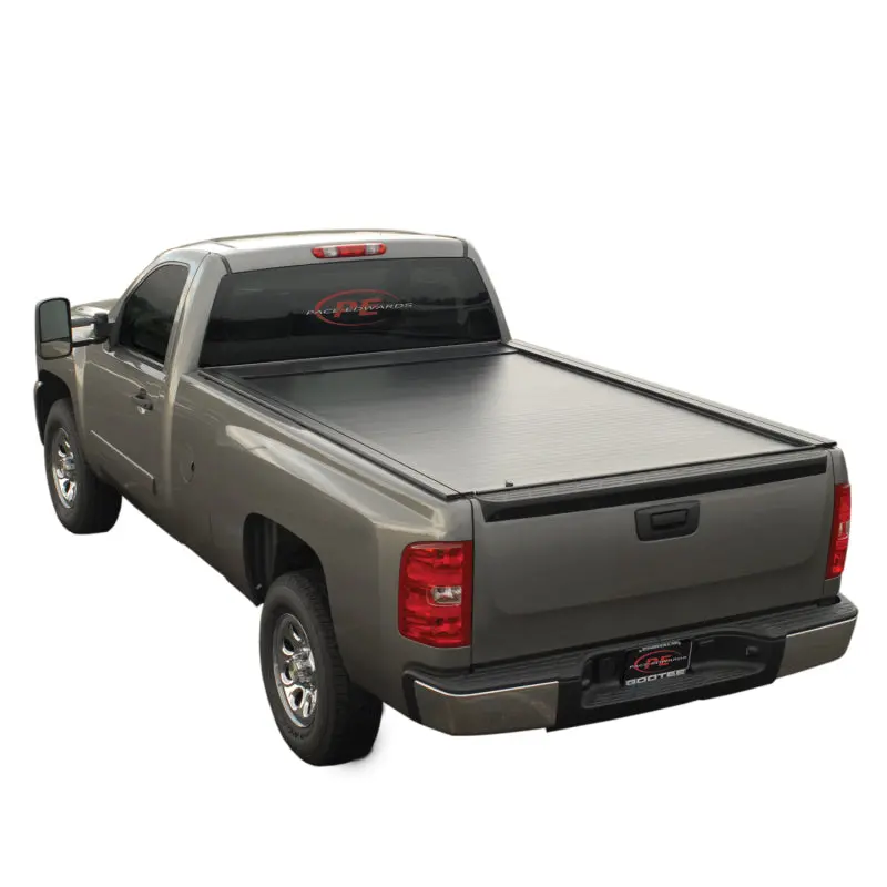 Pace Edwards Jackrabbit Retractable Tonneau Cover With Explorer Rails For 2002–2008 & 2009 Ram 2500/3500 (8-Foot Bed) 1
