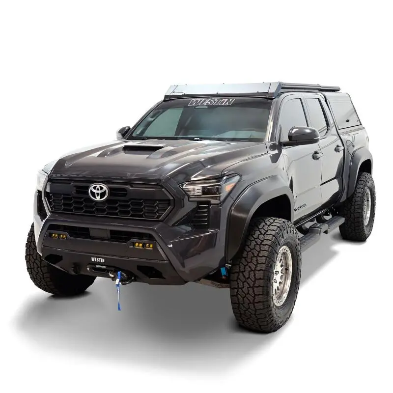 Westin Pro-Series Mid-Width Front Bumper – Textured Black Finish For 2024 Toyota Tacoma 1
