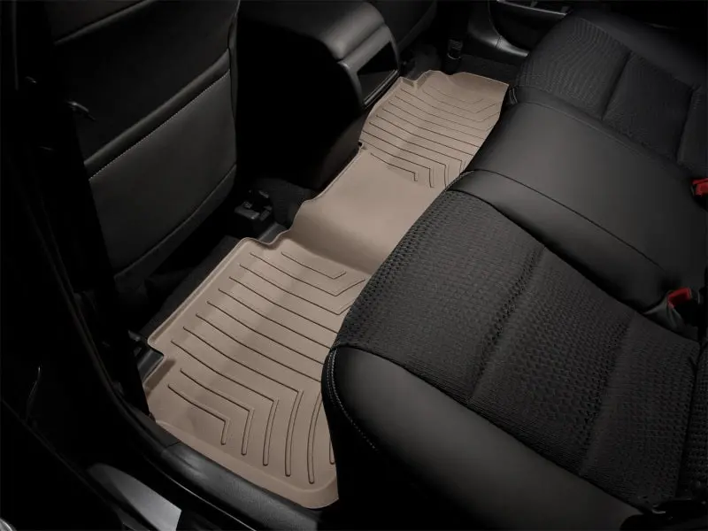 Weathertech Front Row Floorliner For Ford F-150 Supercab (2015+) – Tan, Bucket Seat Fitment 1