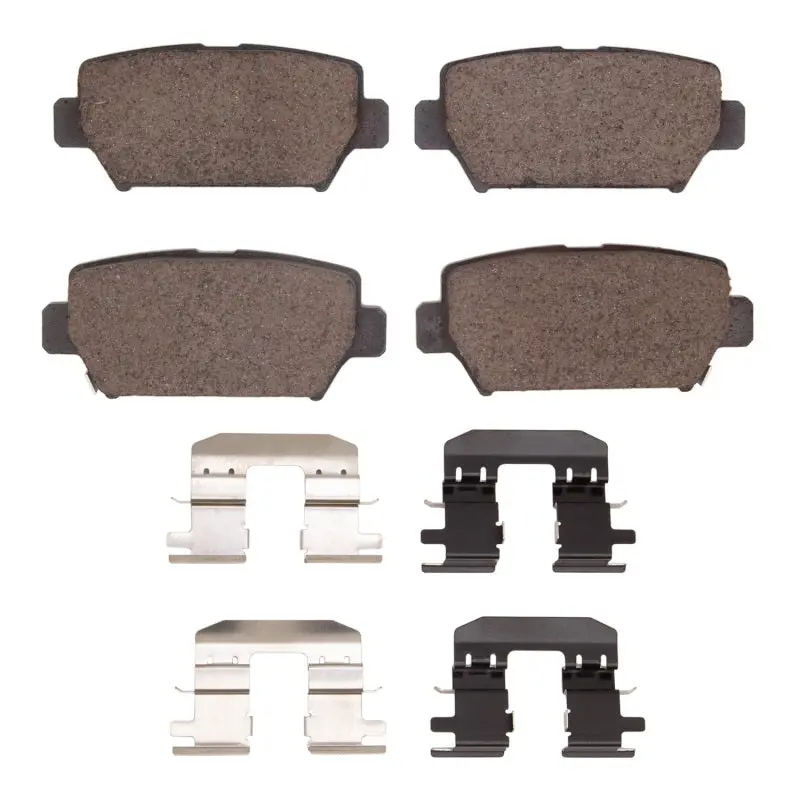 R1 2018-2025 Mitsubishi Eclipse Cross Rear R1 Ceramic Pads & Hardware Kit 1
