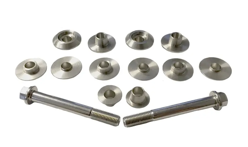 Torque Solution Billet Subframe Bushing Insert Kit — Compatible With Audi Mk2 And Mk5 Platforms 1