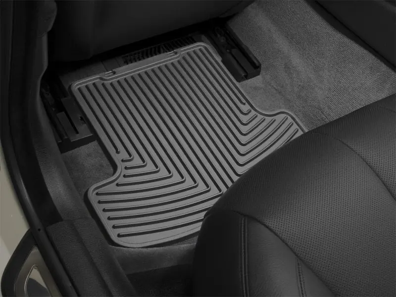 Weathertech Rear All-Weather Floor Liners For 2016–2023 Chevrolet Malibu – Black Rubber 1