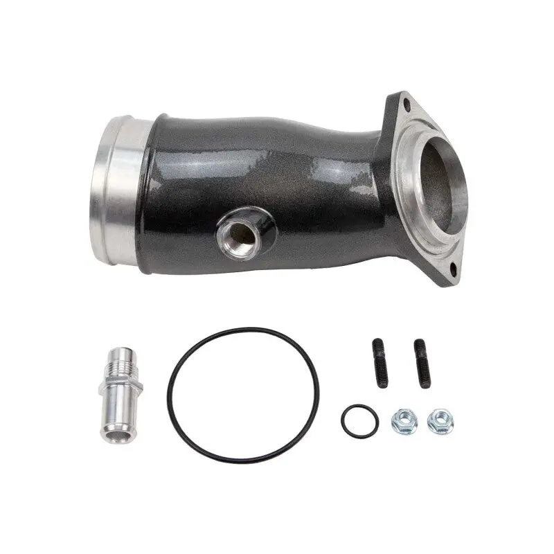 Wehrli High-Flow Intake Horn For 2017–2024 Duramax L5P – Candy Red Anodized 1