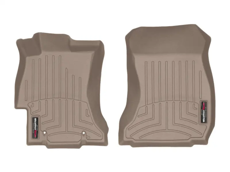 Weathertech Front Floorliners For 2012+ Subaru Impreza – Tan Trim Compatible 1