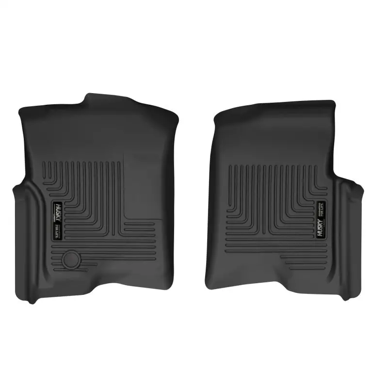 Husky Liners 04-08 Ford F-150 Supercrew Cab X-Act Contour Front Floor Liner (Black) 1