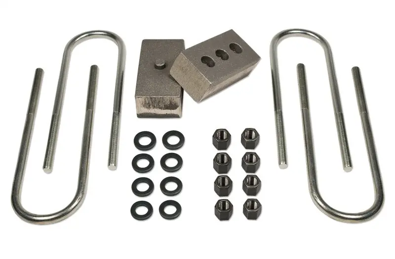 Tuff Country 03-12 Dodge Ram 3500 4Wd (W/3.5In Rear Axle) 2In Rear Block & U-Bolt Kit 1
