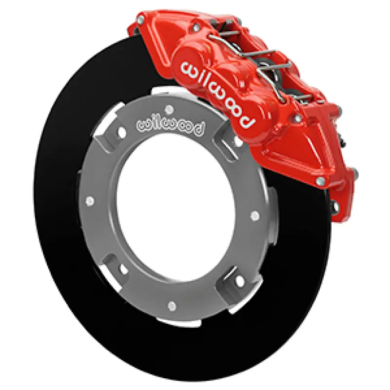 Wilwood 17-21 Can-Am X3Rs Red 6-Piston Front Kit 11.25In - Undrilled Rotors 1