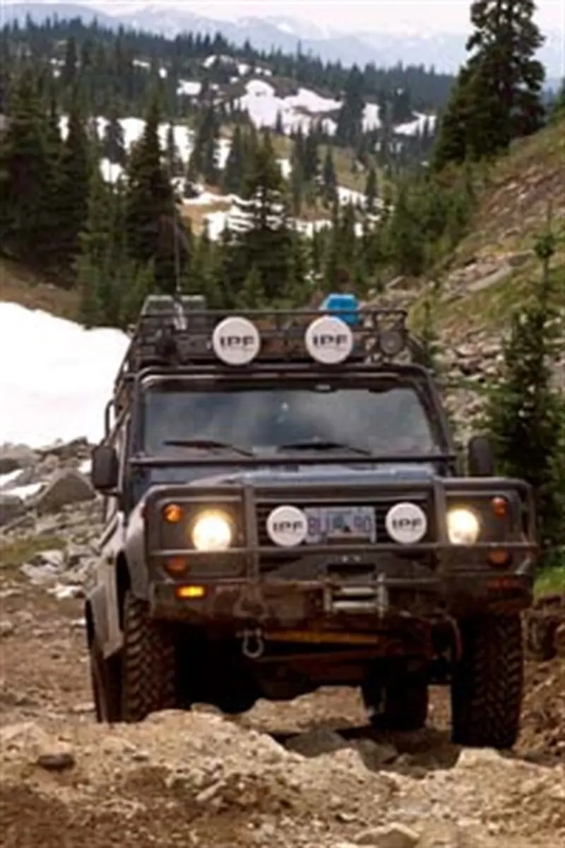 Arb Winch Mounting Front Bumper Bar For Land Rover Defender 90 1