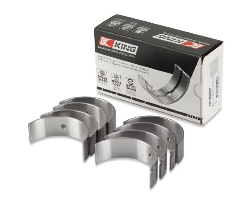 King Pmaxblack Coated Rod Bearing Set — +1.0 Oversize For Acura/Honda Sohc & Dohc 16-Valve Engines 1