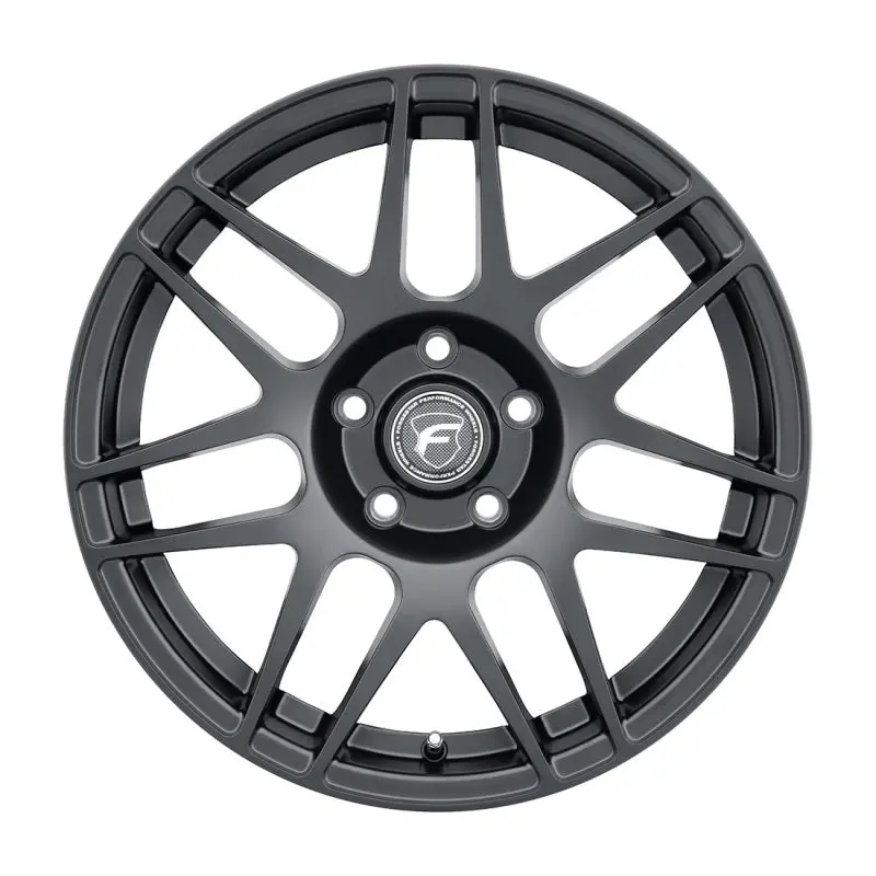 Forgestar F14 Drag Forged Wheel — 18X8.0", 5X120, Et15, 5.125" Backspace, Satin Black Finish 1
