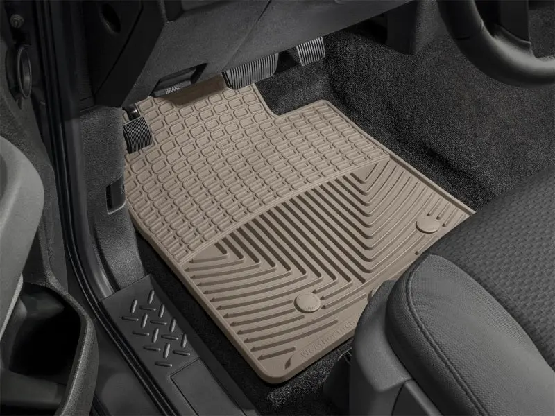 Weathertech Tan Front Floor Mats For 2004–2007 Bmw 525I 1
