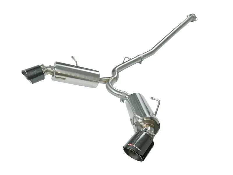 Afe Takeda Axle-Back Exhaust For Scion Frs & Subaru Brz (2013–2015) – 304 Stainless Steel, Dual Carbon Tips 1