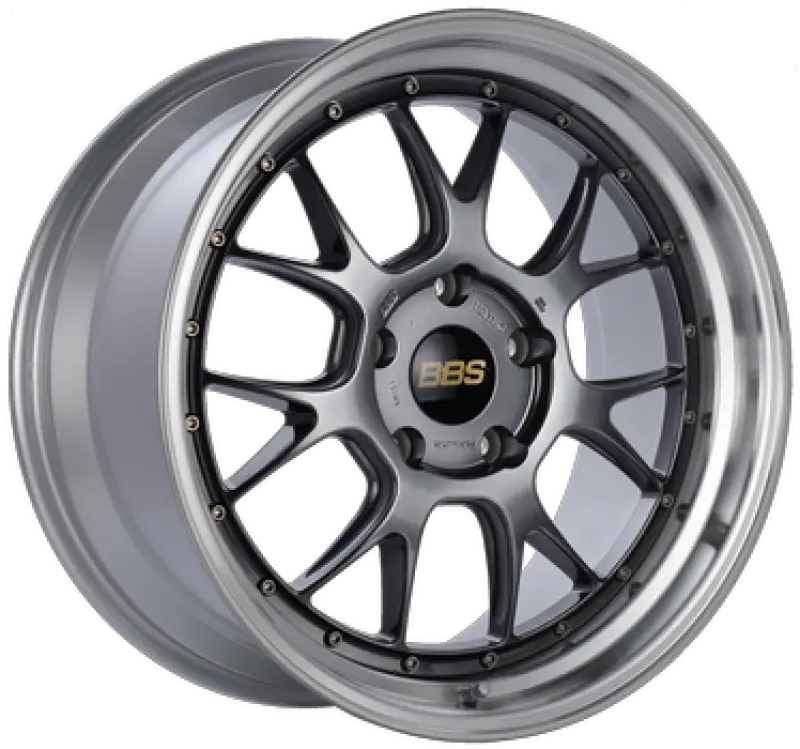 Bbs Lm-R Forged Alloy Wheel – 19X10.5", 5X114.3, Et15, Diamond Black Finish With Pfs Ring Requirement 1