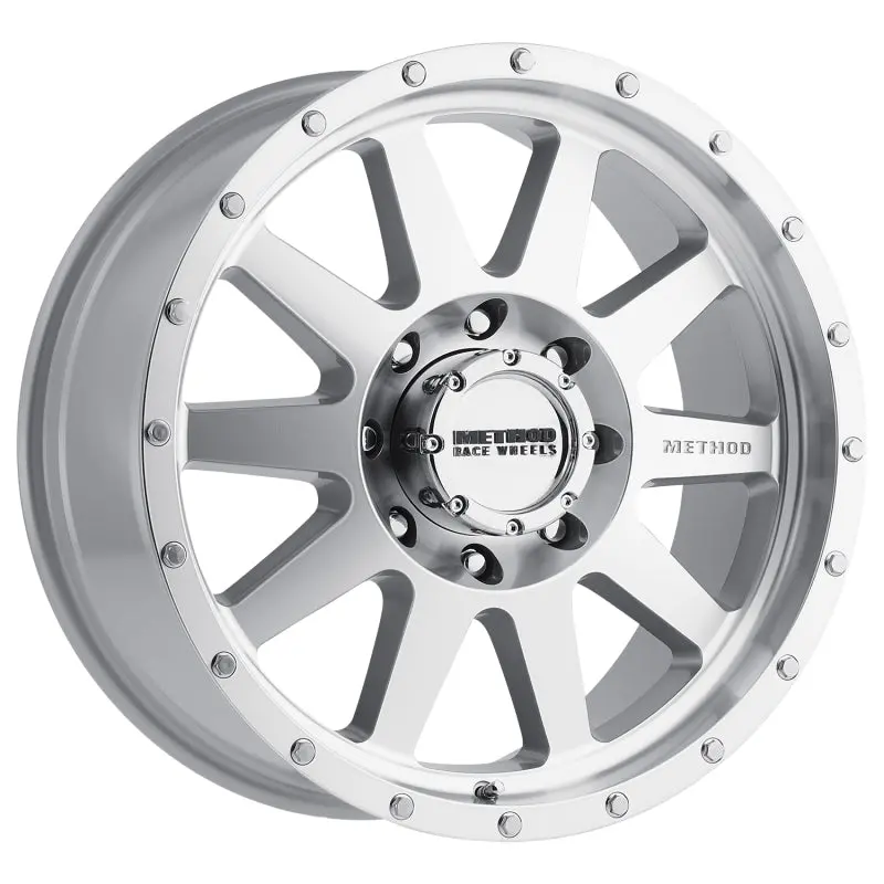 Method Mr301 Machined & Clear-Coated Alloy Wheel: 18X9", +18Mm Offset, 8X130.81Mm Bolt Pattern 1