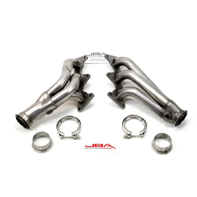 Jba Cat4Ward Headers – 1-5/8" Primary Tubes, Raw 409 Stainless, For 2010–2011 Chevrolet Camaro 3.6L V6 1