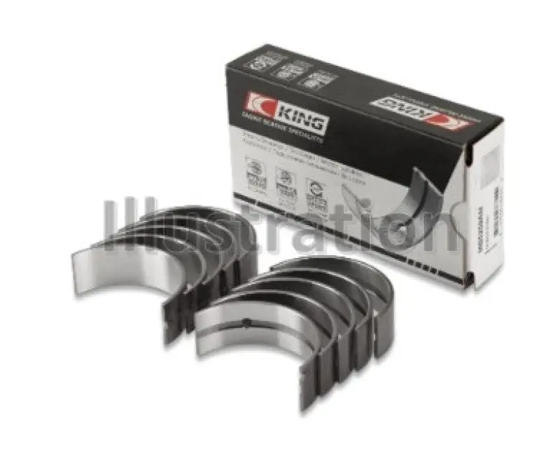 King Main Bearing Set For Toyota 3T/Tg, 12T, And 4Tg Engines (0.5Mm Oversize) 1