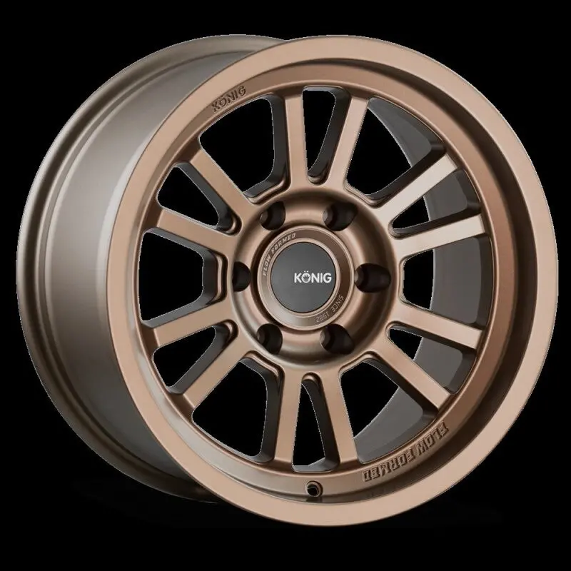 Konig Ht1 17×9″ -12Mm Offset 5×127Mm Satin Bronze Alloy Wheel 1
