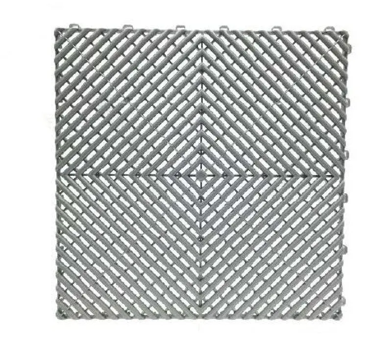 Akrapovič Easy-Lock Modular Garage Floor Tiles – Interlocking Design 1