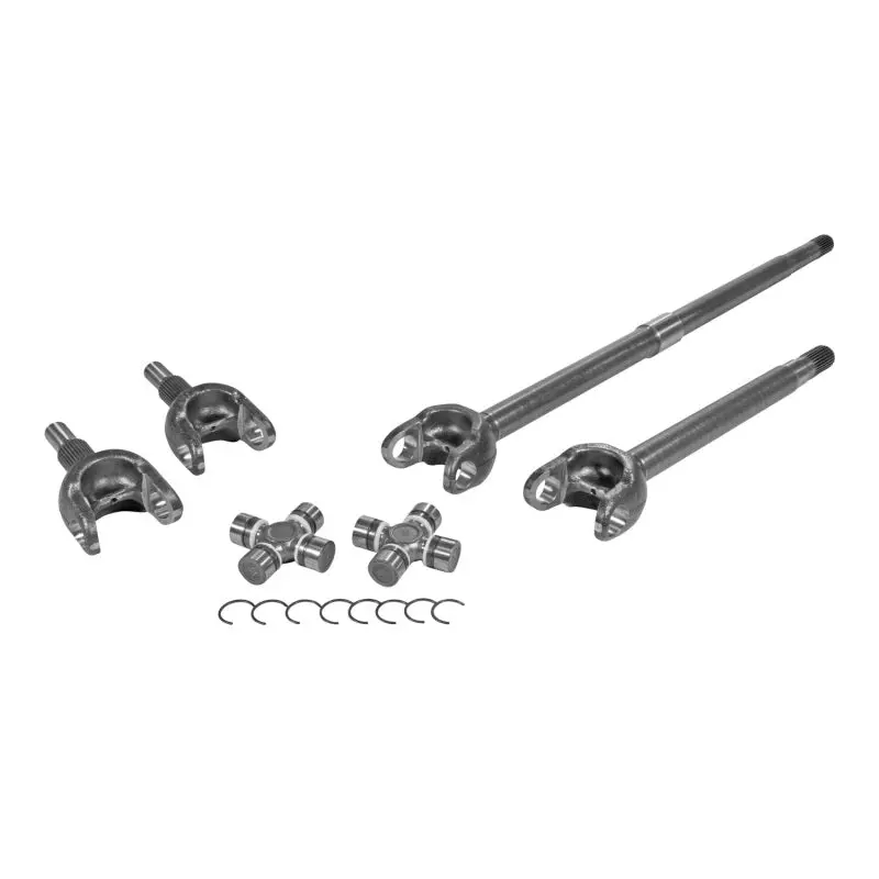 Yukon Gear Chromoly Front Axle Kit For Jeep Jl (Dana 30, 27-Spline) With 1350 U-Joints (Part #7166) 1