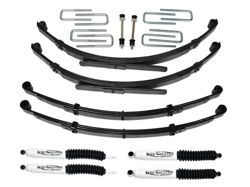 Tuff Country 3.5In Lift Kit For 1979–1985 Toyota 4X4 Trucks – Includes Rear Leaf Springs & Sx8000 Shocks 1