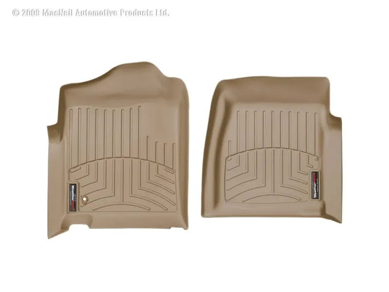 Weathertech Front Floorliner For 1999–2007 Chevrolet Silverado Standard Cab – Tan 1
