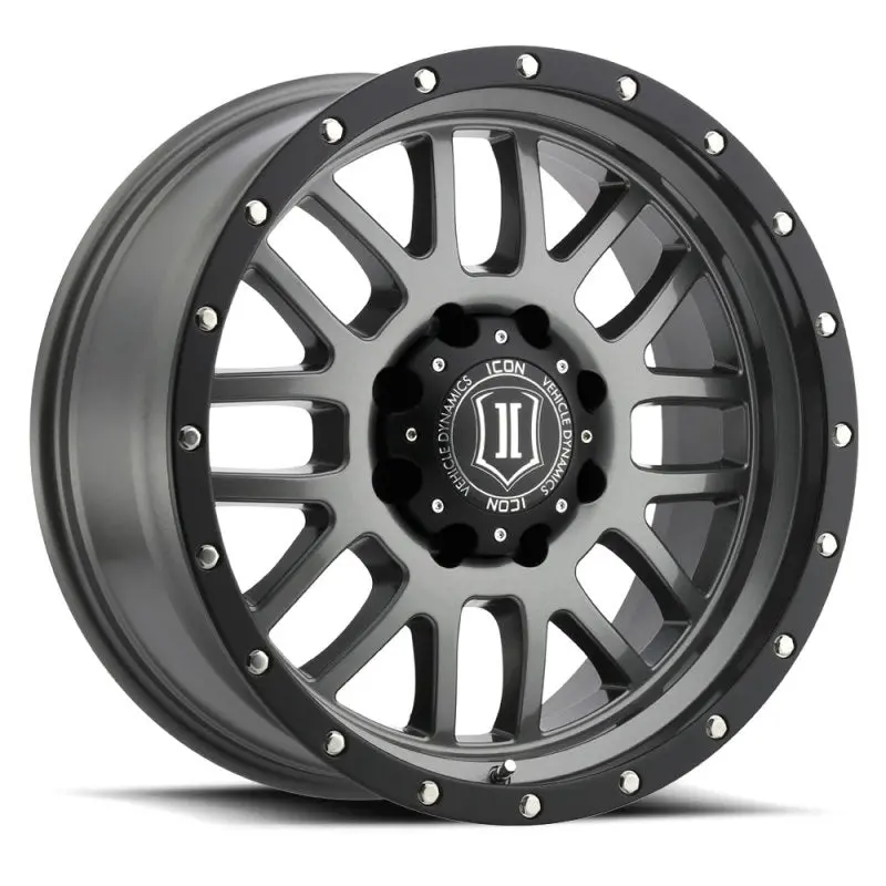 Icon Alpha Forged Alloy Wheel – 20X9", 8X180 Bolt Pattern, 12Mm Offset, Gunmetal 1