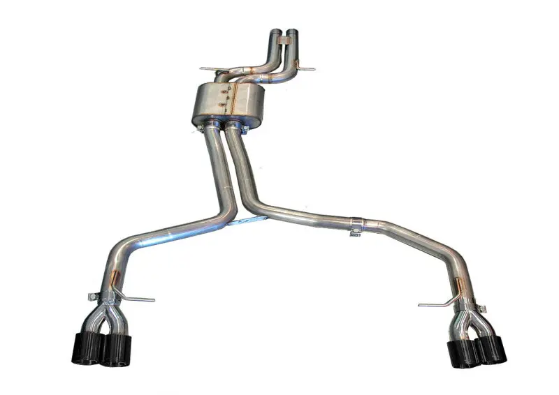 Awe Tuning Diamond Black Exhaust System For Audi B8 S5 4.2L – Track Edition 1