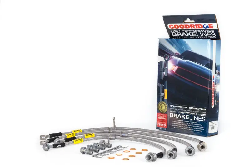 Goodridge Stainless Steel Brake Line Kit For 2002–2012 Toyota Avalon 1