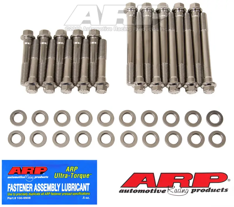 Arp Stainless Steel Hex Head Bolt Kit For Ford 289 And 302 Small-Block Engines 1