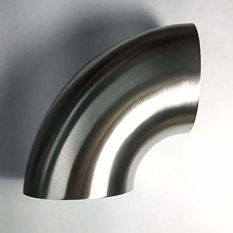Stainless Bros Mandrel-Bent 1.75" Od Tubing – 90° Clr 1.75", .65" Legless, 1D Radius 1
