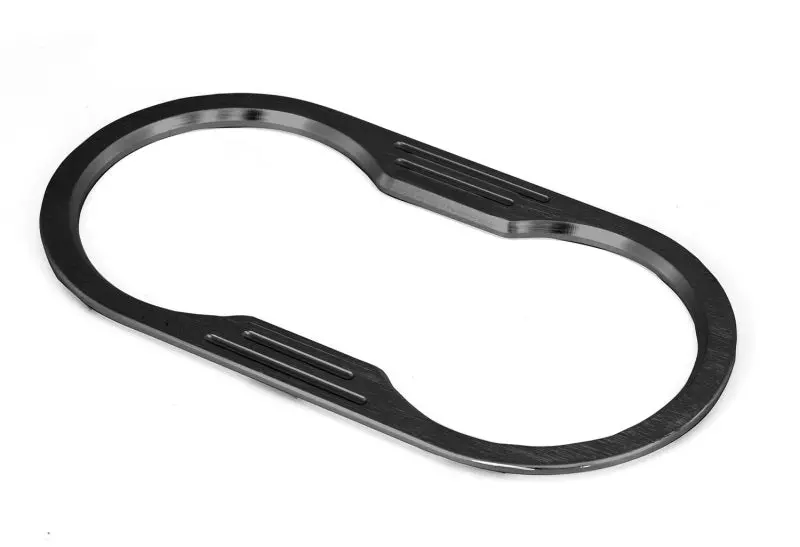 Rugged Ridge Black Billet Aluminum Cup Holder Bezel For 2007–2010 Jeep Wrangler 1