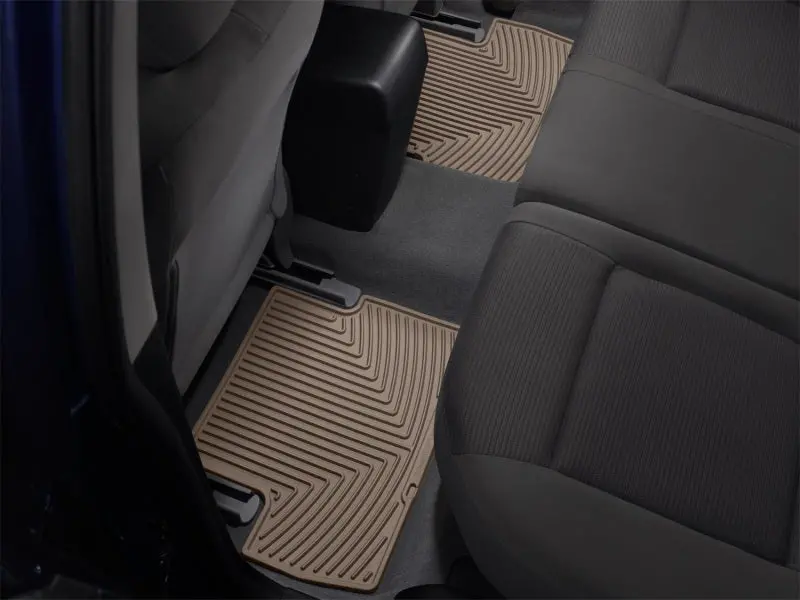 Weathertech Rear Rubber Floor Mats For 2010+ Lexus Rx – Tan 1